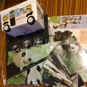 タンタン 旦旦 王子動物園 27th 誕生日Tシャツ ポストカードセット マグネット パンダ Panda ジャイアントパンダの画像1