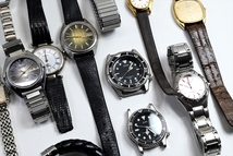 腕時計30本セット CITIZEN/SEIKO/ATESSA/CASIO/EXCEED/SILVER/BURBERRYS/ALBA クオーツ ビンテージ 大量 まとめ 売り ジャンク メンズ 3_画像9