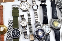 腕時計30本セット CITIZEN/SEIKO/ATESSA/CASIO/EXCEED/SILVER/BURBERRYS/ALBA クオーツ ビンテージ 大量 まとめ 売り ジャンク メンズ 3_画像7