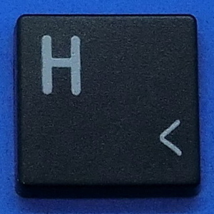 キーボード キートップ H く 黒消 パソコン 東芝 dynabook ダイナブック ボタン スイッチ PC部品