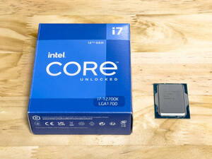 Intel Intel Core i7 12700K LGA1700 / 8C+4C 12T / UHD770 CPU operation goods - used 