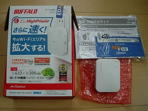 BUFFALO 無線LAN中継機 WEX-733DHP 