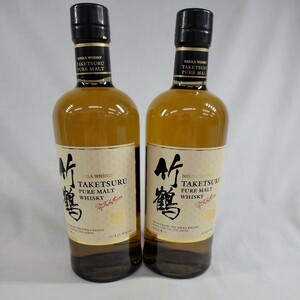 未開栓2本セット　竹鶴　ピュアモルト　700ml