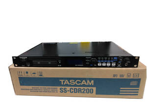 TASCAM SS-CDR200 ソリッドステートオーディオ CDレコーダー 
