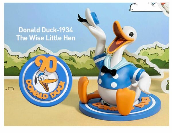 POPMART ドナルド　90th ディズニー　Donald Duck