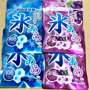 99 お得大量　氷あめ　4個　クーポン利用　ポイント消化 お菓子詰め合わせ　キャンディ　ソーダグミ　グレープ