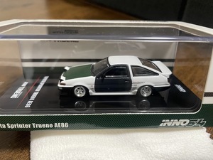 1/64 INNO TOYOTA SPRINTER TRUENO AE86 Drift Car カーボンドア 国内未発売モデル