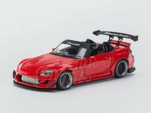 1/64 Micro Turbo ホンダ HONDA S2000 Rocket Bunny レッド