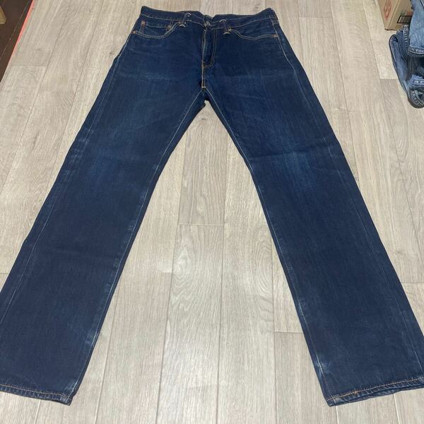 送料無料 古着ジーンズ【Levi's505 W32×L33】ウエスト→約84cm