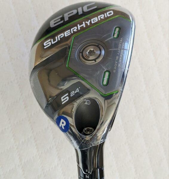 【新品 送料無料】 キャロウェイ エピック スーパー ハイブリッド Diamana 55 for Callaway (5H/24°/R) EPIC SUPER HYBRID ユーティリティ