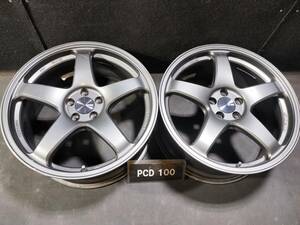 エンケイ ENKEI PF05 18インチ 8J+45 5-100 86 BRZ プリウス ウィッシュ カローラスポーツ カローラツーリング　215/40R18など 673952