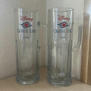 激レア　ディズニー　クルーズ　ライン　ビールグラス