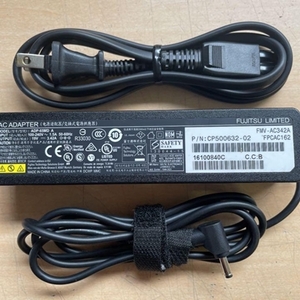  including postage FUJITSU 19V 3.42A original AC adaptor / small pin / outer diameter 3.5mm /FMV-AC342A/ADP-65MD/ARROWS Tab series for /Q665/M, Q7312/KE,Q7312/KB correspondence 