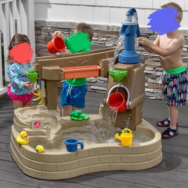 大型【未使用】ステップ2 ウォーターテーブル 水遊び プール 屋外遊具 step2