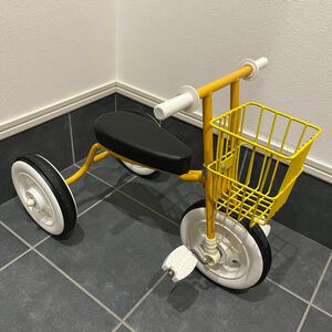 無印良品 三輪車 黄色 イエロー