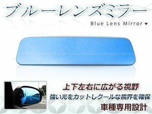 後続車ライトの眩しさカット◎ブルーレンズ ルームミラー マツダ スピアーノ HF21S H14.1～H20.11 防眩 ワイドな視界 鏡本体