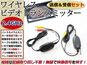 2.4GHz 無線ワイヤレストランスミッター バックカメラ 簡単配線