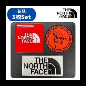 【C-6】THE NORTH FACE　ノースフェイス　ステッカー　セット　3枚