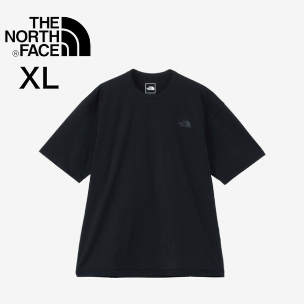 【J-9】 THE NORTH FACE　ノースフェイス　ショートスリーブワンダークルー（ユニセックス） NT32483 サイズ：XL カラー：K