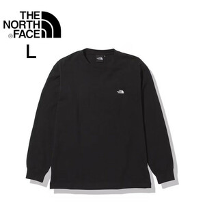 [J-76] THE NORTH FACE North Face long sleeve npsi cotton tea NT32338 size :L color : black 