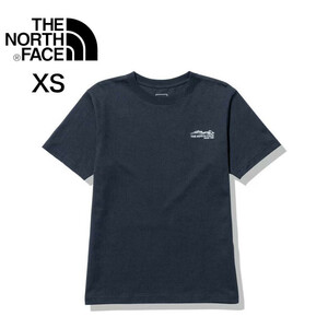 【J-98】 THE NORTH FACE　ノースフェイス　ショートスリーブワンポイントグラフィックティー NT32334 アーバンネイビー(UN) サイズ：XS