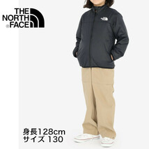 【K-28】 THE NORTH FACE　ノースフェイス　リバーシブルコージージャケット（キッズ）　 NYJ82344 オーキッドピンク・OP サイズ：130cm_画像10