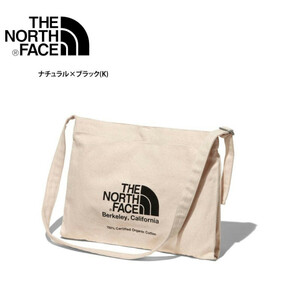 【NM82041 K-2】 THE NORTH FACE　ノースフェイス　ミュゼットバッグ Musette Bag　オーガニックコットン バッグ ブラック