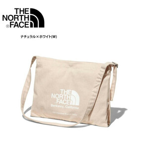 【NM82041 W-2】 THE NORTH FACE　ノースフェイス　ミュゼットバッグ Musette Bag　オーガニックコットン バッグ ホワイト
