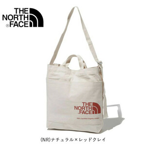 【NM82261 NR-4】 THE NORTH FACE　ノースフェイス　オーガニックコットンショルダー Organic Cotton Shoulder　ショルダーバッグ　レッド