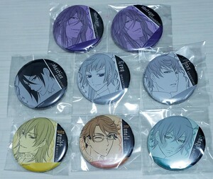  Kuro Shitsuji trailing can badge 8 piece set sale unopened goods 