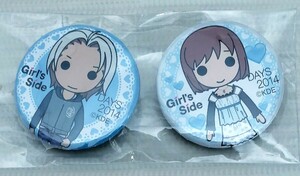  Tokimeki Memorial girl's side 2014 Mini can badge 2 kind set unopened goods 