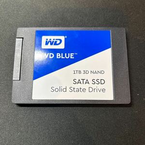 中古 Western Digital ウエスタンデジタル 内蔵 SATA SSD 1TB WD Blue 2.5インチ WDS100T2B0A-EC