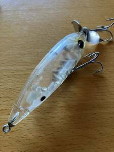 オールドヘドン HEDDON ウンデッドザラ　クリアカラー