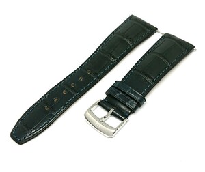 BAUME&MERCIER Baume&Mercier original equipped gaiters belt 22mm navy blue tail pills attaching [BM12]