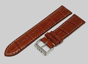  не использовался оригинальный EBERHARD&CO Eberhard tatsionvola-li крокодил ремень 20mm XS размер хвост таблеток имеется [E16]