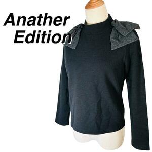 NS00184 Anather Edition アナザーエディション ハイネックカットソー ブラック 