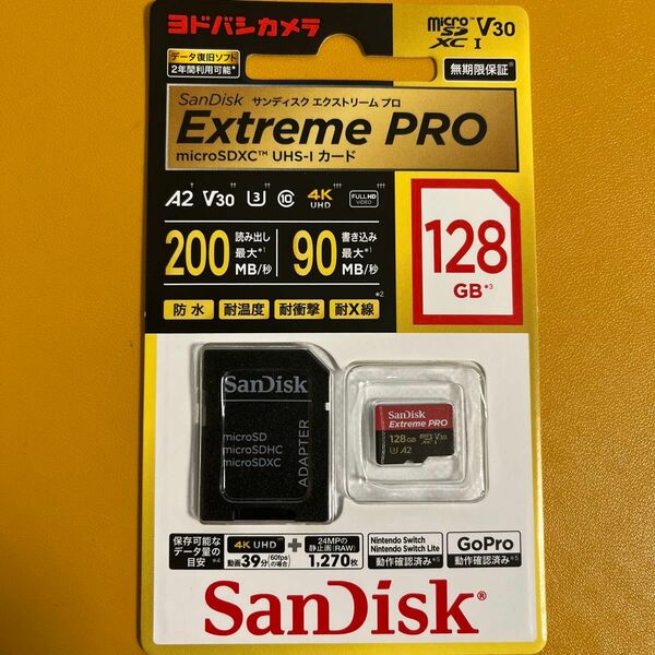 サンディスク メモリーカード Extreme PRO microSDXCカード 128GB 
