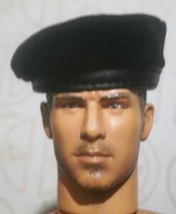 1/6 BBI [ hat beret black bere- special squad ] Junk Roo z figure doll custom for 