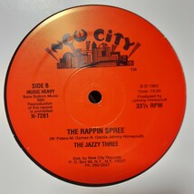 JAZZY THREE / RAPPIN SPREE /DISCO RAP_画像2