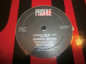 SHARON BROWN(FAMILY TREE) / I SPECIALIZE IN LOVE /TEE SCOTT/GARAGE/藤原ヒロシ/HIROSHI FUJIWARA/DANNI KRIVIT