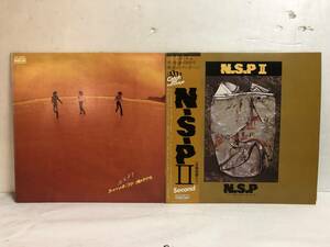 40505S 帯付 12inch LP★N.S.P ２点セット★ N.S.P 7 / N.S.P Ⅱ ★AV-9003/AV-9009