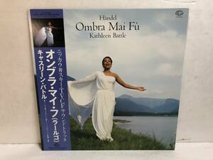 40512S 美盤 帯付12inch EP★キャスリーン・バトル/KATHLEEN BATTLE/OMBRA MAI FU★K15C-4019