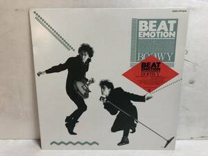 40517S beautiful record 12inch LP*BOOWY/BEAT EMOTION*WTP-90438