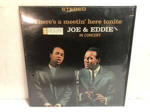 40531S US盤 12inch LP★JOE & EDDIE/THERE'S A MEETIN' HERE TONITE★GNP 86