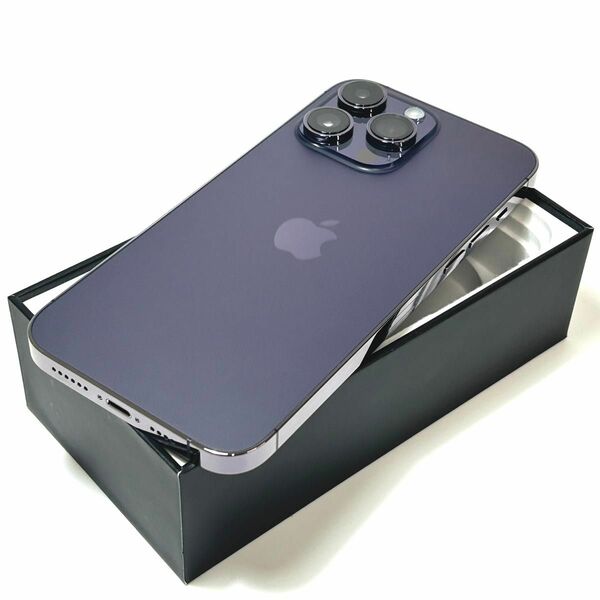 【ジャンク品】Apple｜iPhone 14 Pro Max 128GB｜SIMフリー｜最大バッテリー容量100%