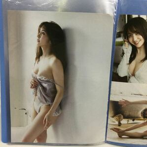 十二※ 【同梱可】レア ポスター 昭和アイドル 雑誌付録 切り抜き  ファイル入り 袴田彩会 の画像4