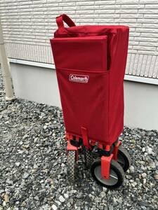 Coleman outdoor Wagon camp carry wagon red 