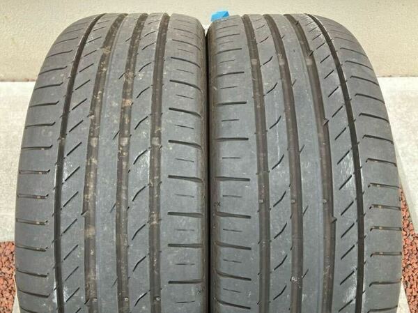 コンチネンタル Conti Sport Contact5 195/45R17(81W) 2022年製　0722 2本　合計2本　②