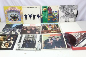 The Beatles ビートルズ LPレコード 15枚まとめて 赤盤あり(A3527）