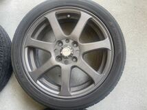 ☆　WORK ワーク EMOTION エモーション 165/50R15 ラジアル 夏タイヤ サマータイヤ 15インチ 5J ４本セット　☆_画像4